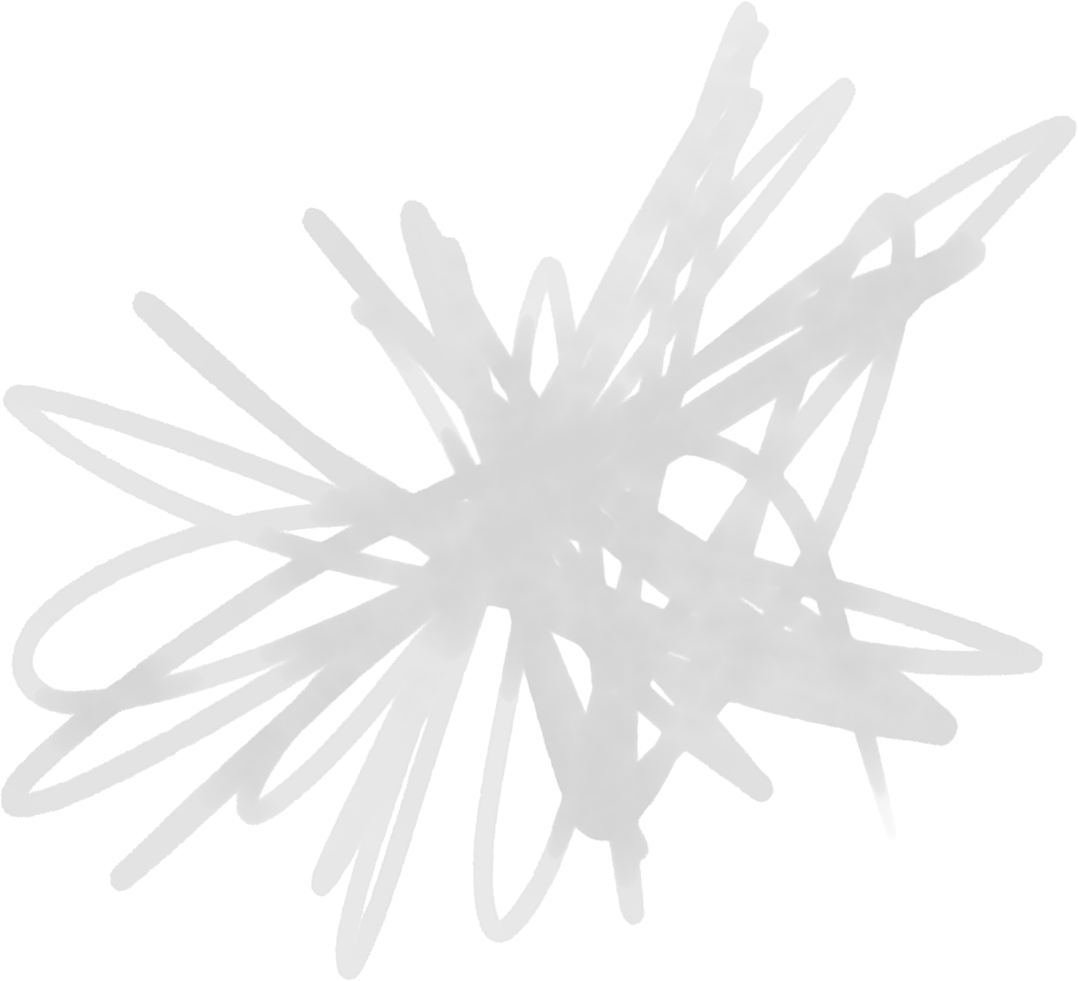 Gradient write drawn scribble