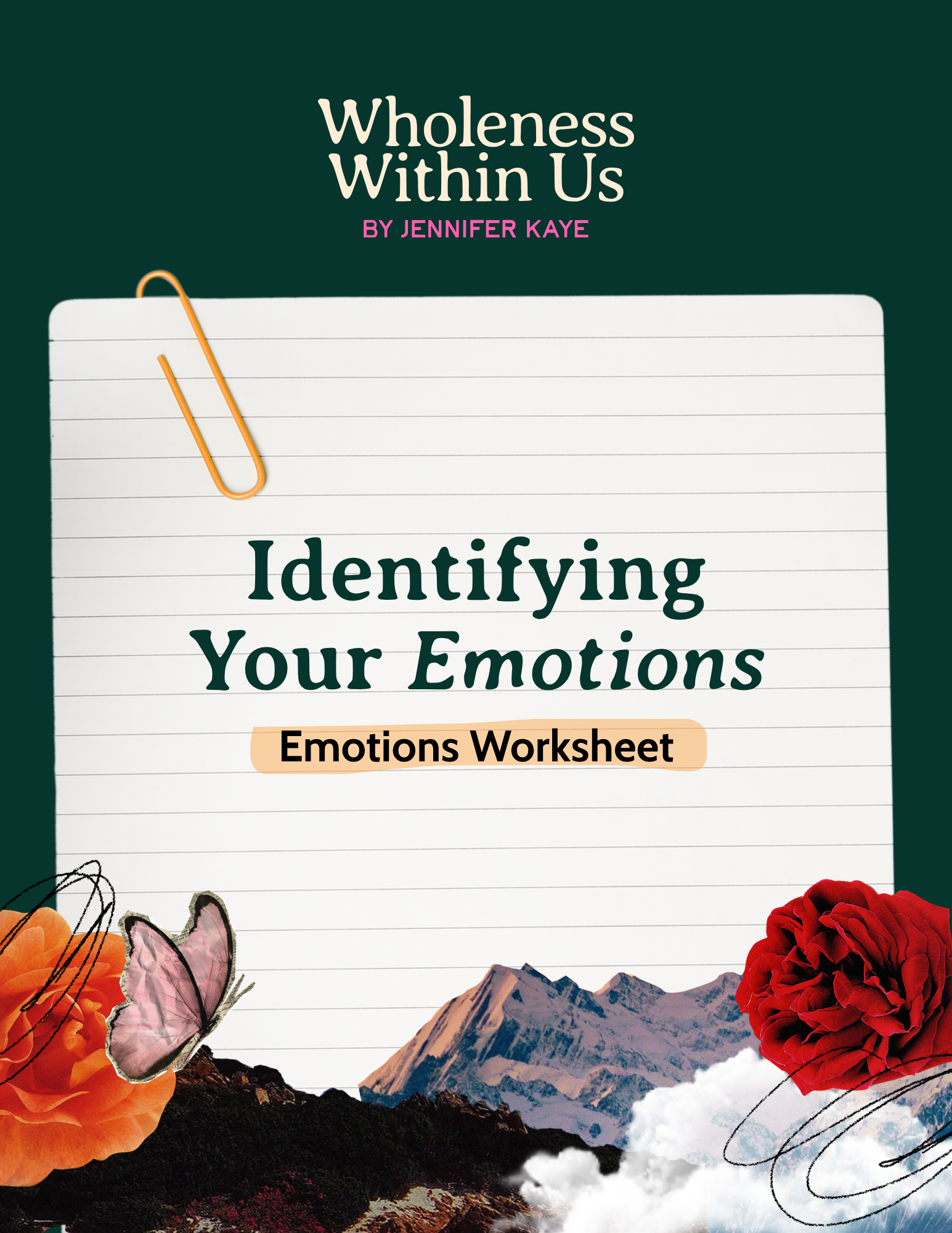 Identifying Your Emotions: Emotions Worksheet