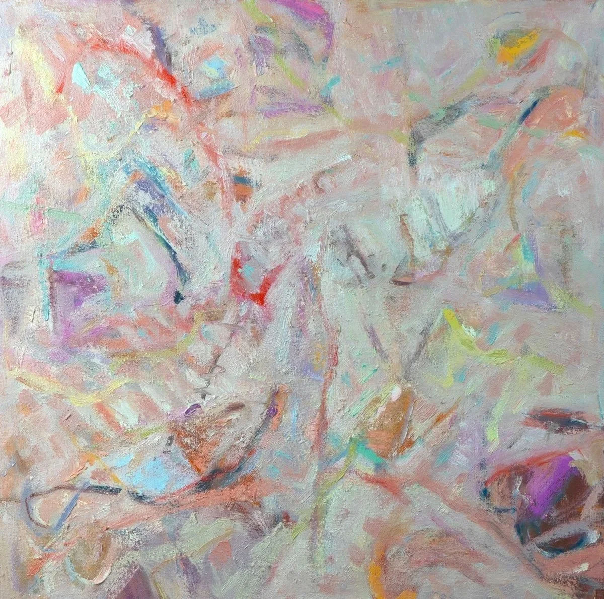 Mind Body, 22" X 22", oil on linen