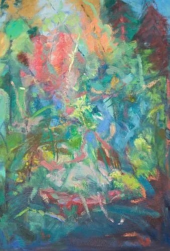 April, 36" X 24", oil on linen