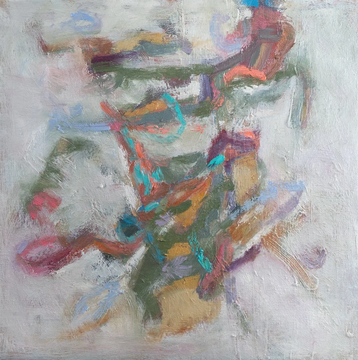 Vessel, 12" X 12", oil on linen