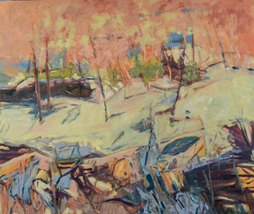 Spring,  30" X 40", oil on linen