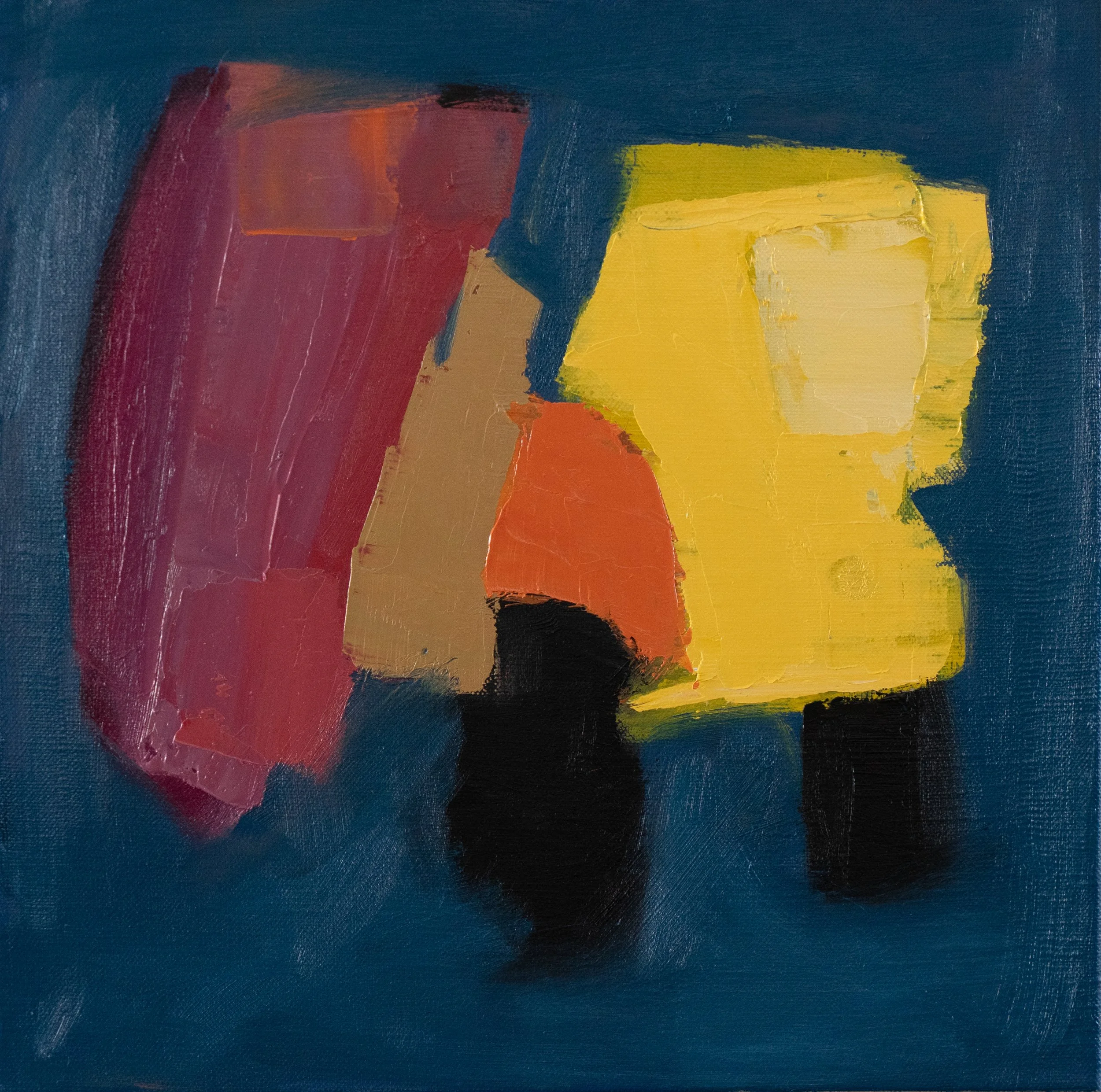 Emerge, 12" X 12", oil on linen