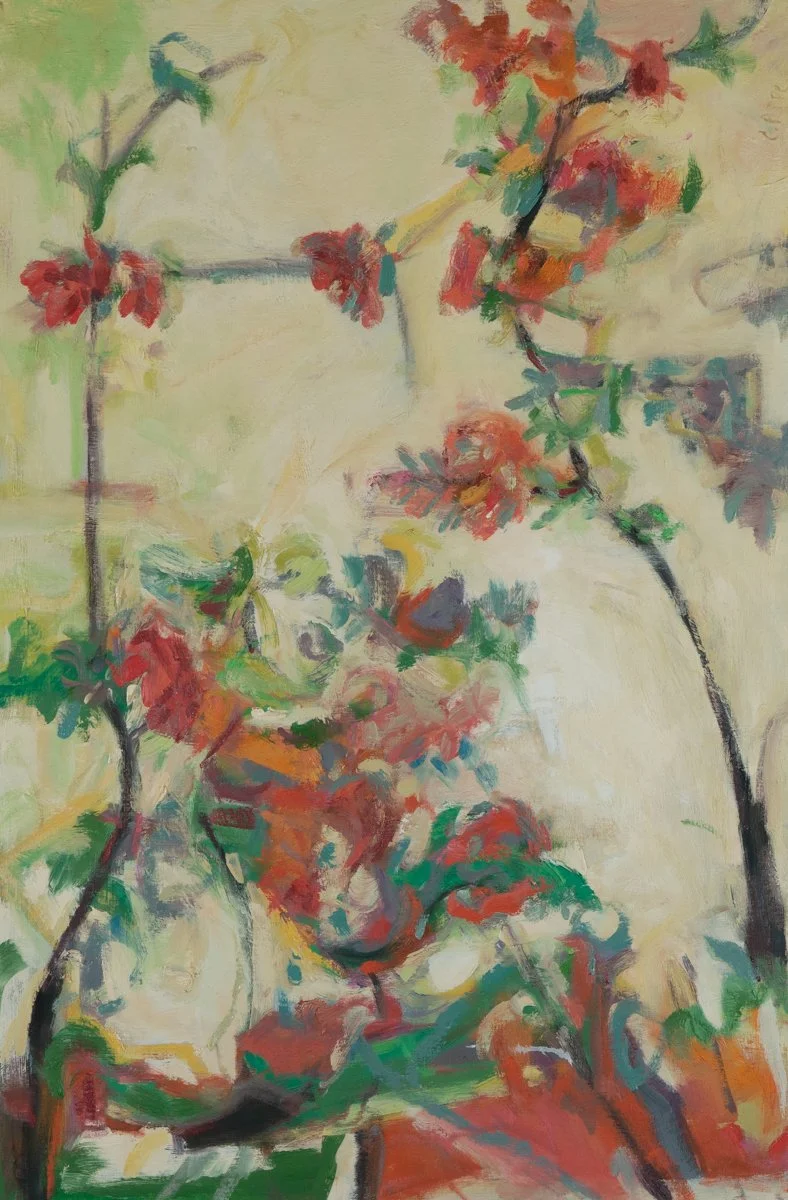 Clusters IV, oil on linen, 36" X 24"