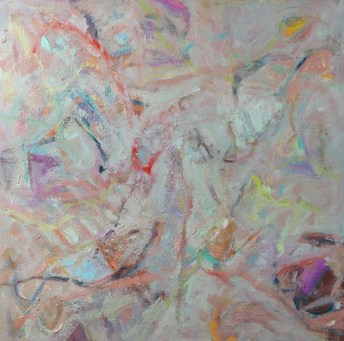 Mind Body, 22" X 22", oil on linen