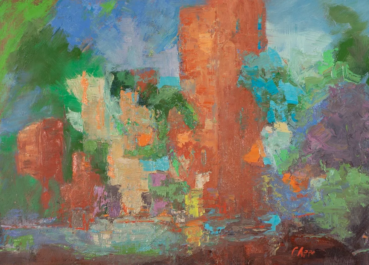 West Village, 14.75" X 20", oil on linen