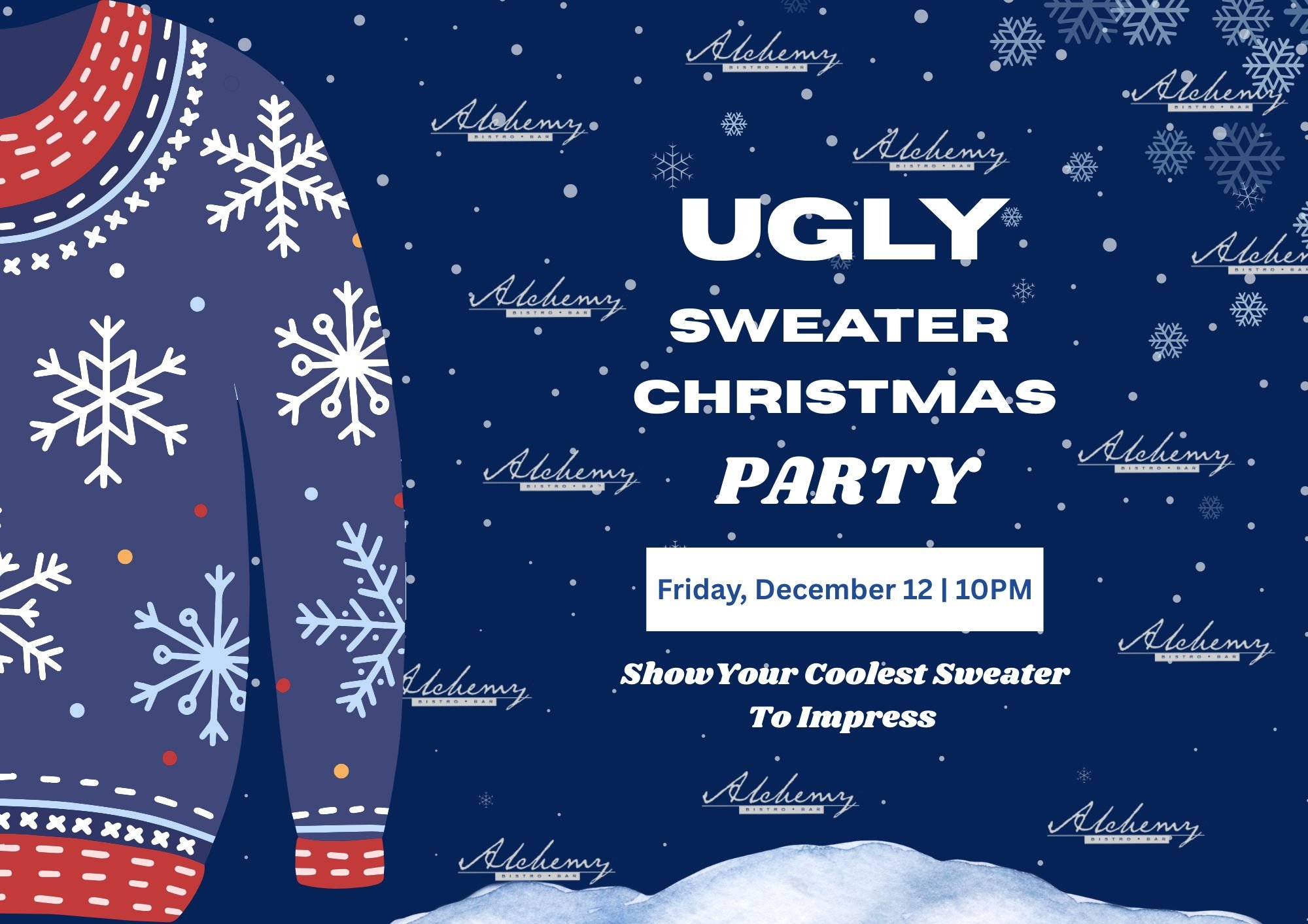 Ugly Sweater Party