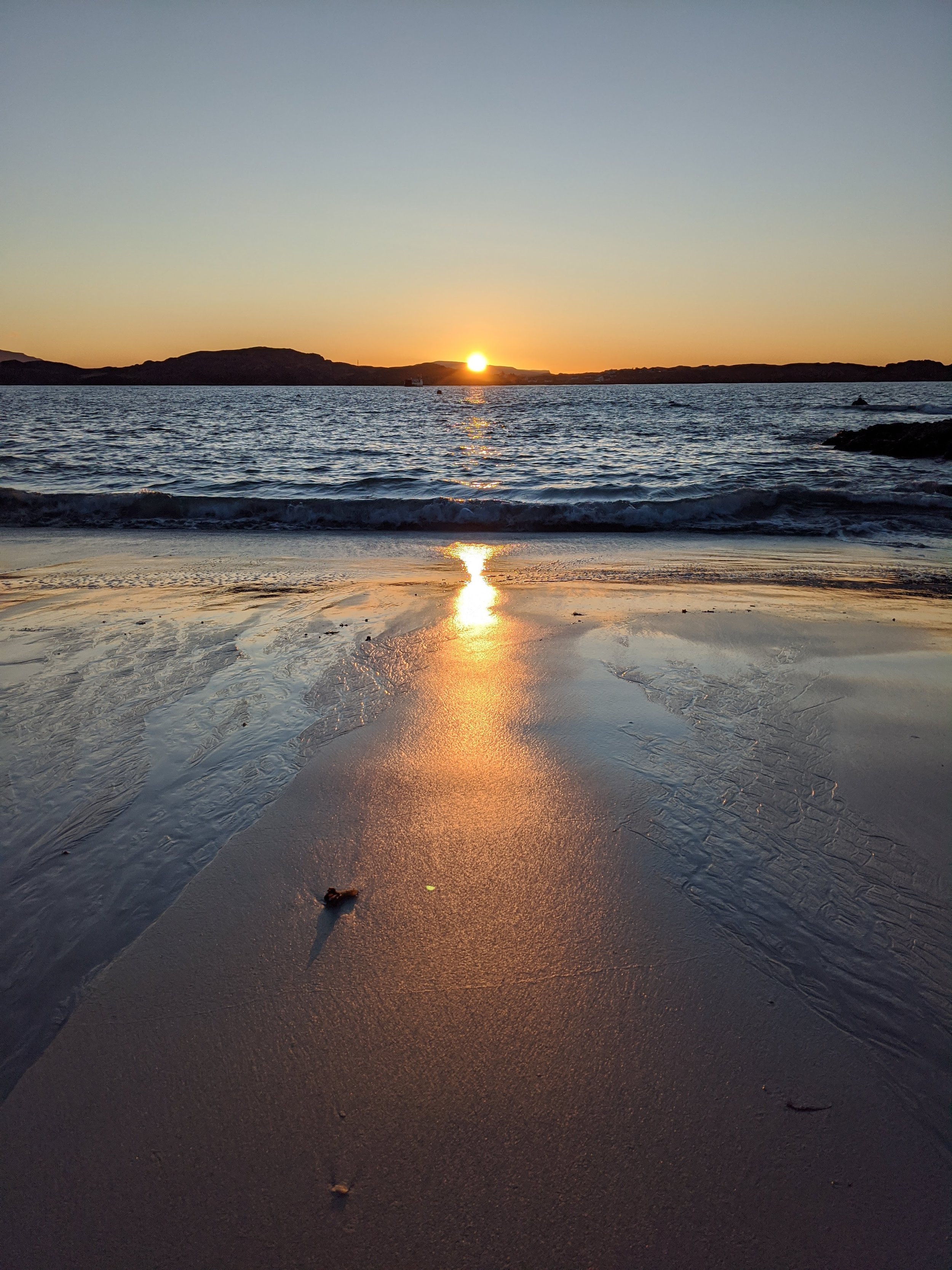 Sunrise on Iona