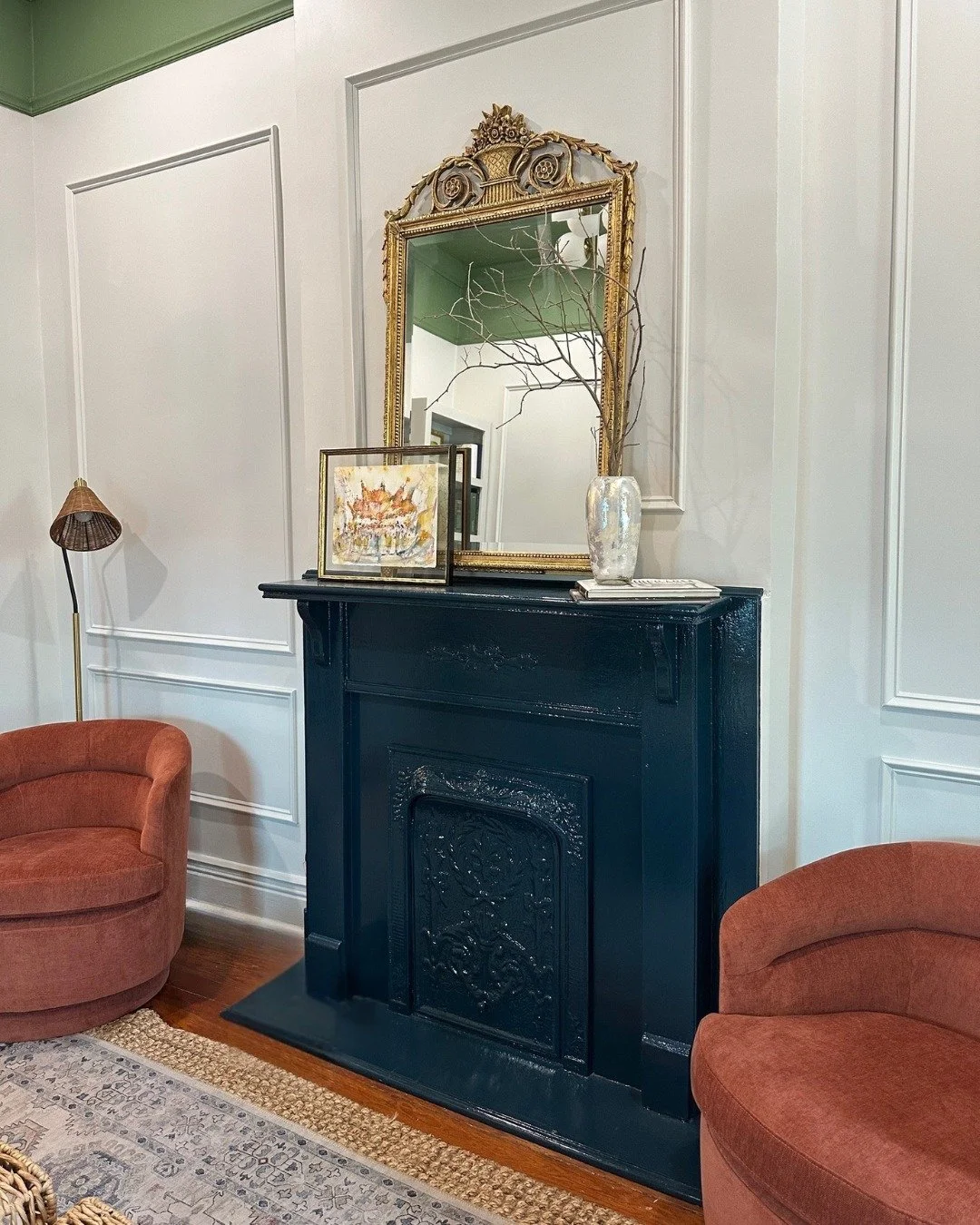 Not every living room needs to revolve around a television.
Sometimes the architecture already offers a natural focal point &mdash; a fireplace, a beautiful window, or a piece of art that anchors the room.
When the focus shifts away from screens, the