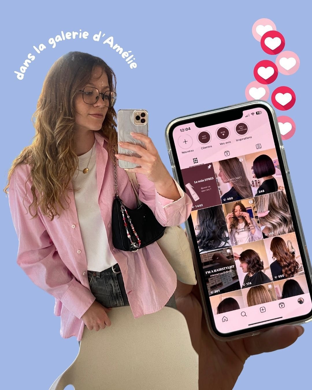 Am&eacute;lie, ta bonne humeur, ton talent et ton &eacute;coute. Merci d&rsquo;&ecirc;tre pr&eacute;sente et surtout d&rsquo;assurer 🦋

@ammbeautyhair