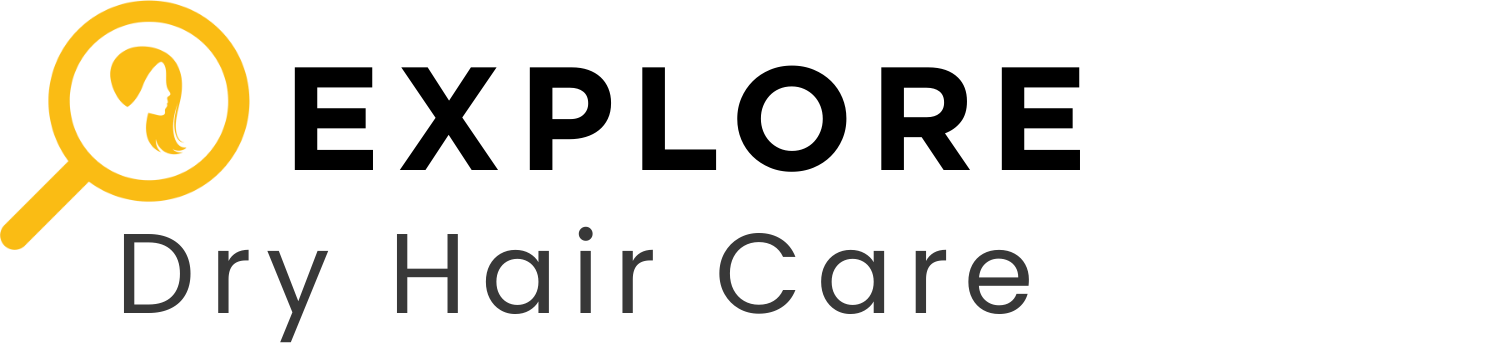 Text on image displaying: Explore Dry Hair Care