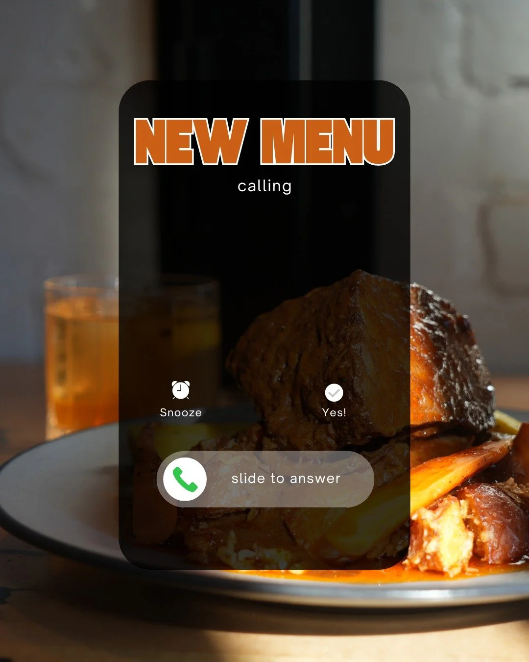 You better pick up! Fall is sneaking in and so is this new menu drop. Starting today we will have a new line up of seasonal cocktails, as well as an array of new food items for you to try! There is something for everyone here - that is a Savage guara