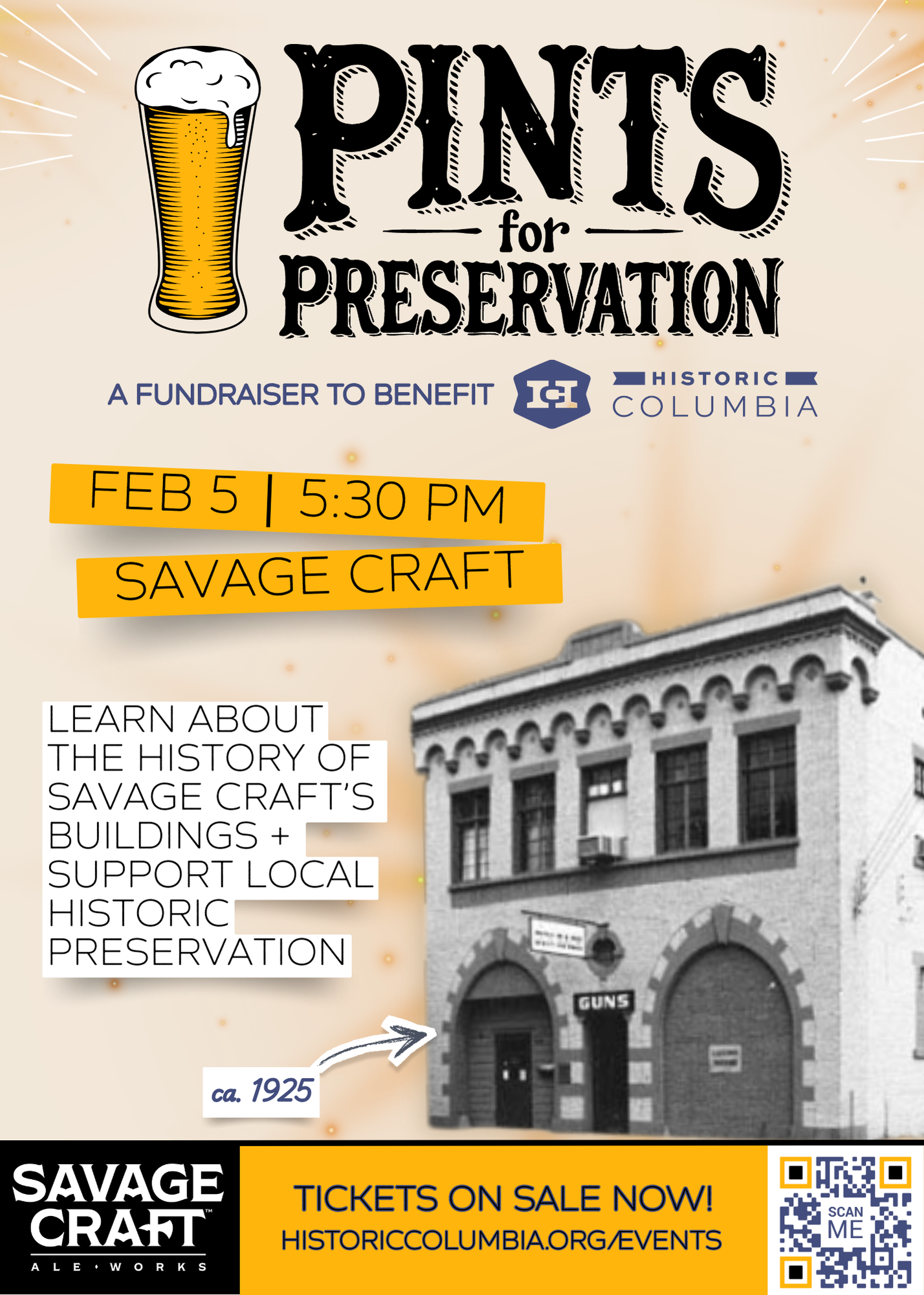 Pints for Preservation