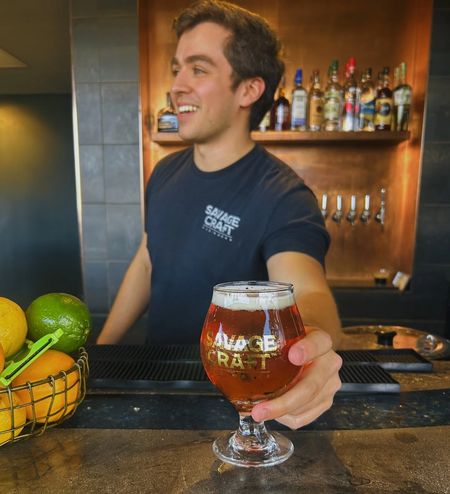 New on tap! Turbine 33 🤙🏻 This West Coast DIPA is packed full of its namesake Chinook hops making it a heavy-hitting yet highly drinkable brew. Offering flavor notes of candied peaches, hints of grapefruit pith and a piney finish! Cheers!

#westcol