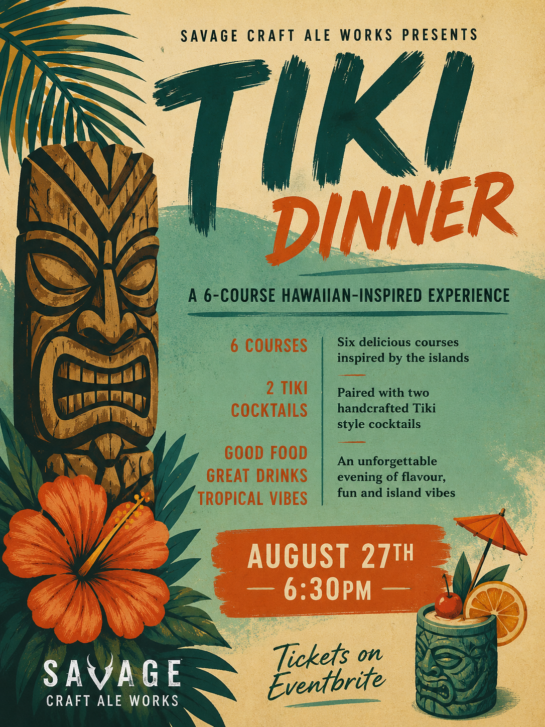 Twisted Creations: Tiki Dinner