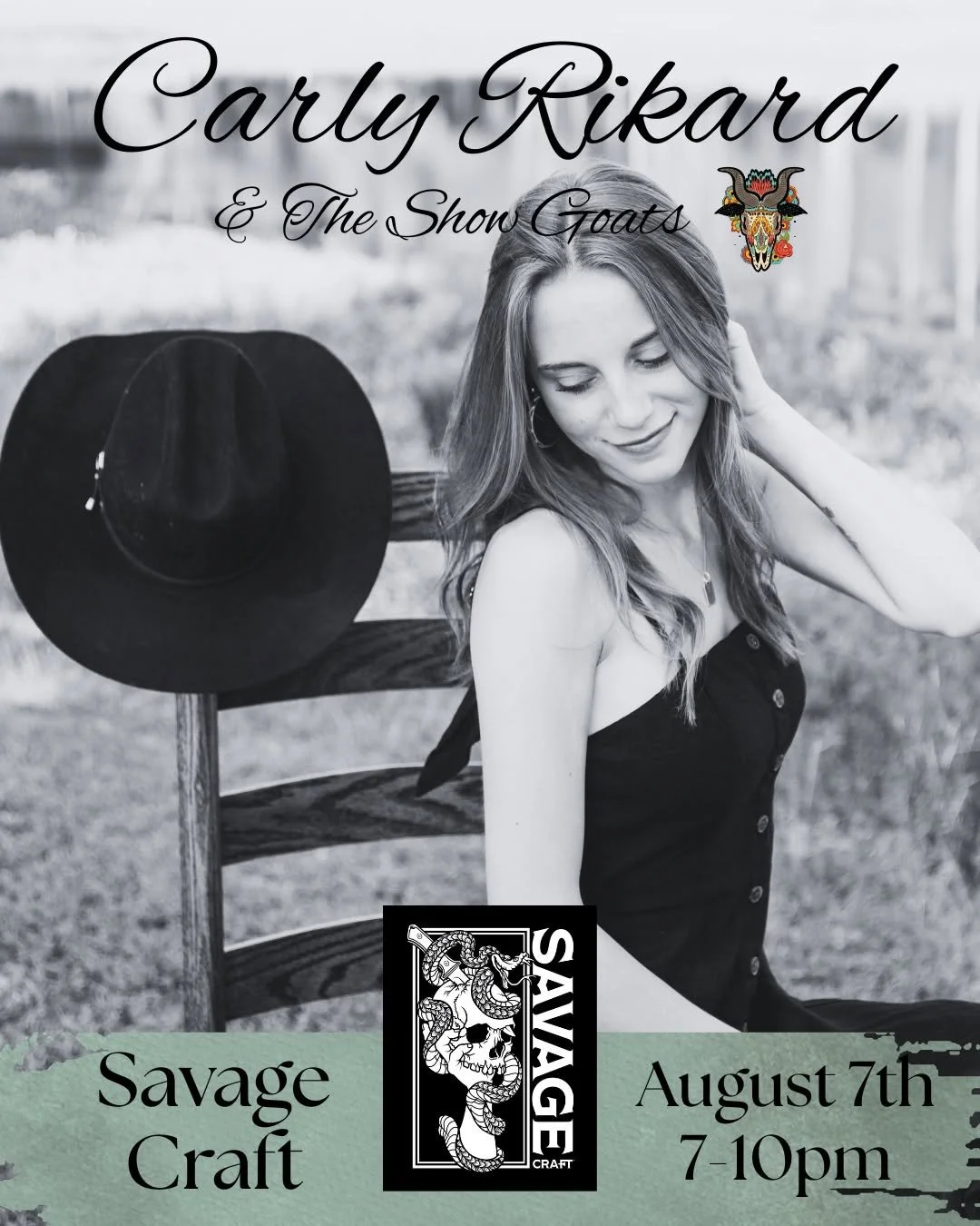 Carly Ricard & The Show Goats @ Savage Craft