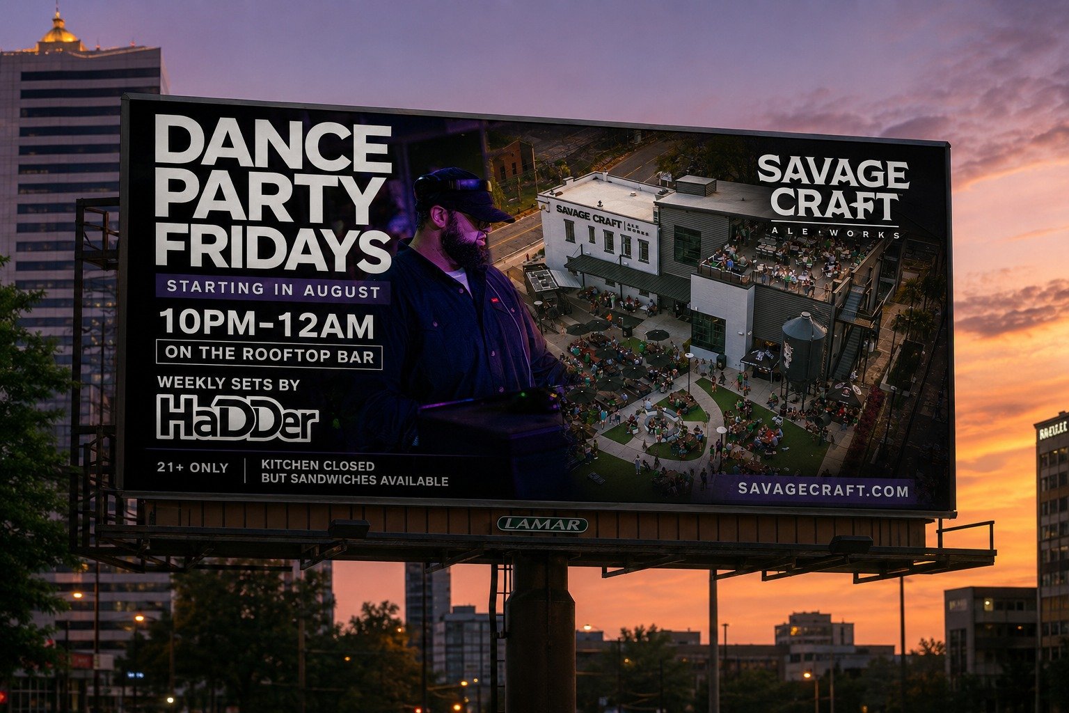 Rooftop After Dark 

The night doesn't end when the sun goes down... 🍸🎶

Join us TONIGHT from 10PM&ndash;Midnight as @dj_hadder takes over the rooftop with the perfect soundtrack to your Friday night. Grab your crew, sip on your favorite cocktails,