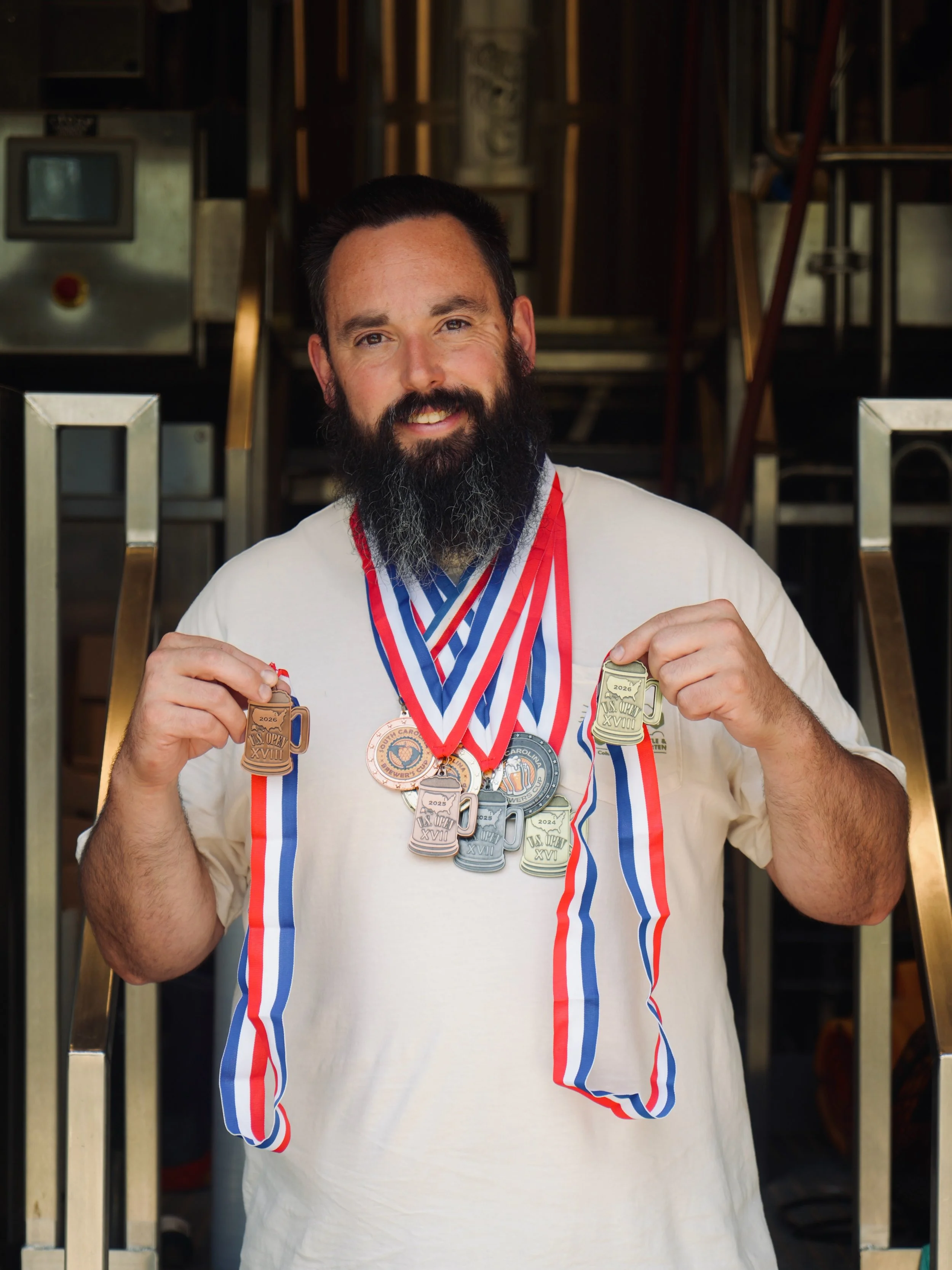 Oh, you didn&rsquo;t know we had drip like that? 👀 Two more awards just got added to the arsenal 🏆
Big shoutout to our Brewmaster for doing what he does best - making award winning beer look easy. What better way to spend a Friday?

#craftbeer #bre