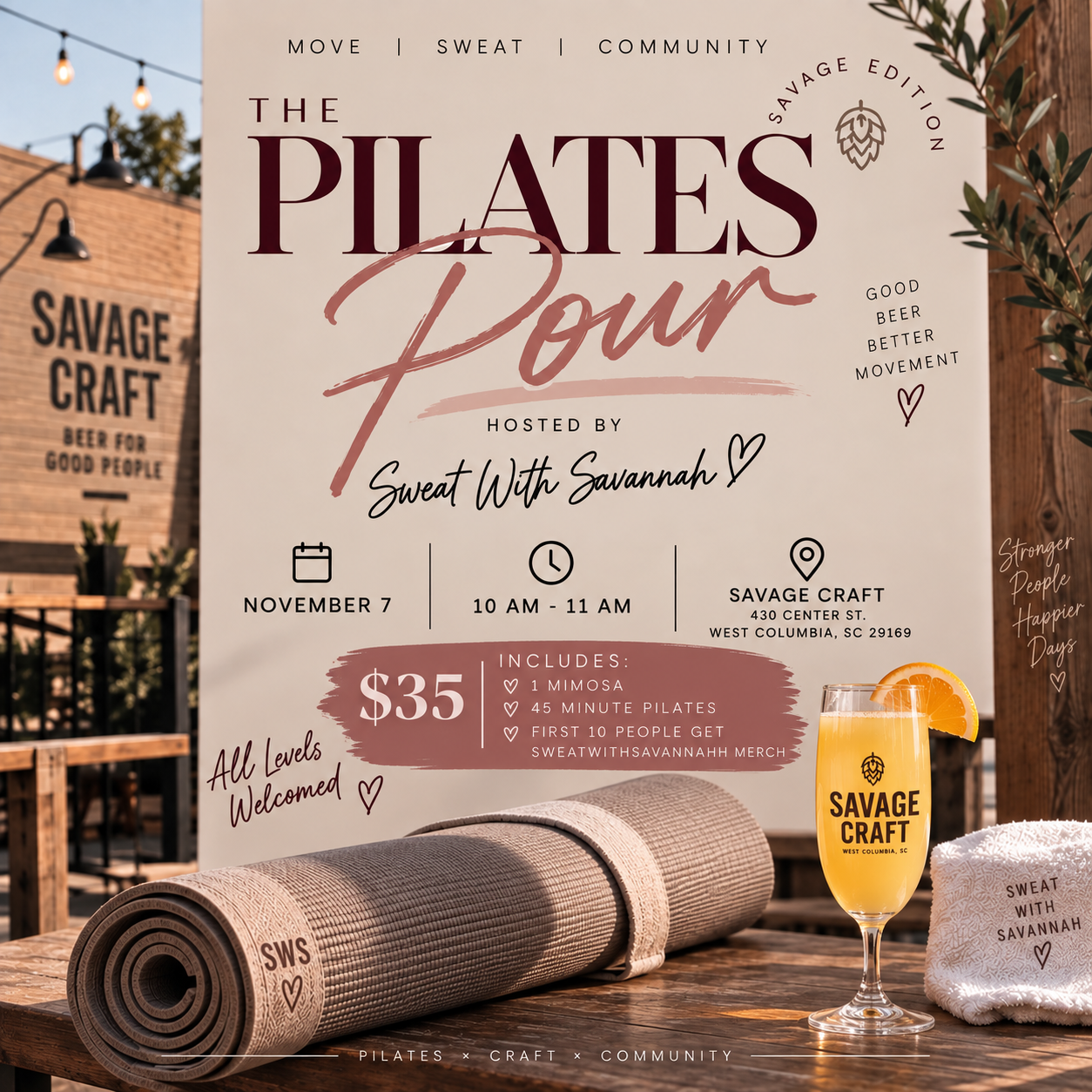 Pilates with Savannah