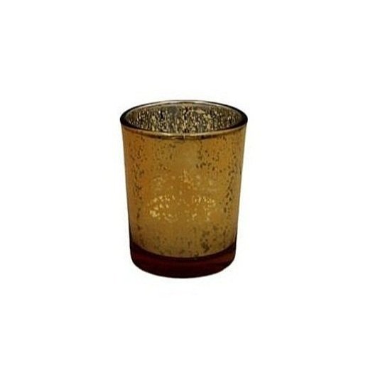 Speckled Gold Tea Light Holder