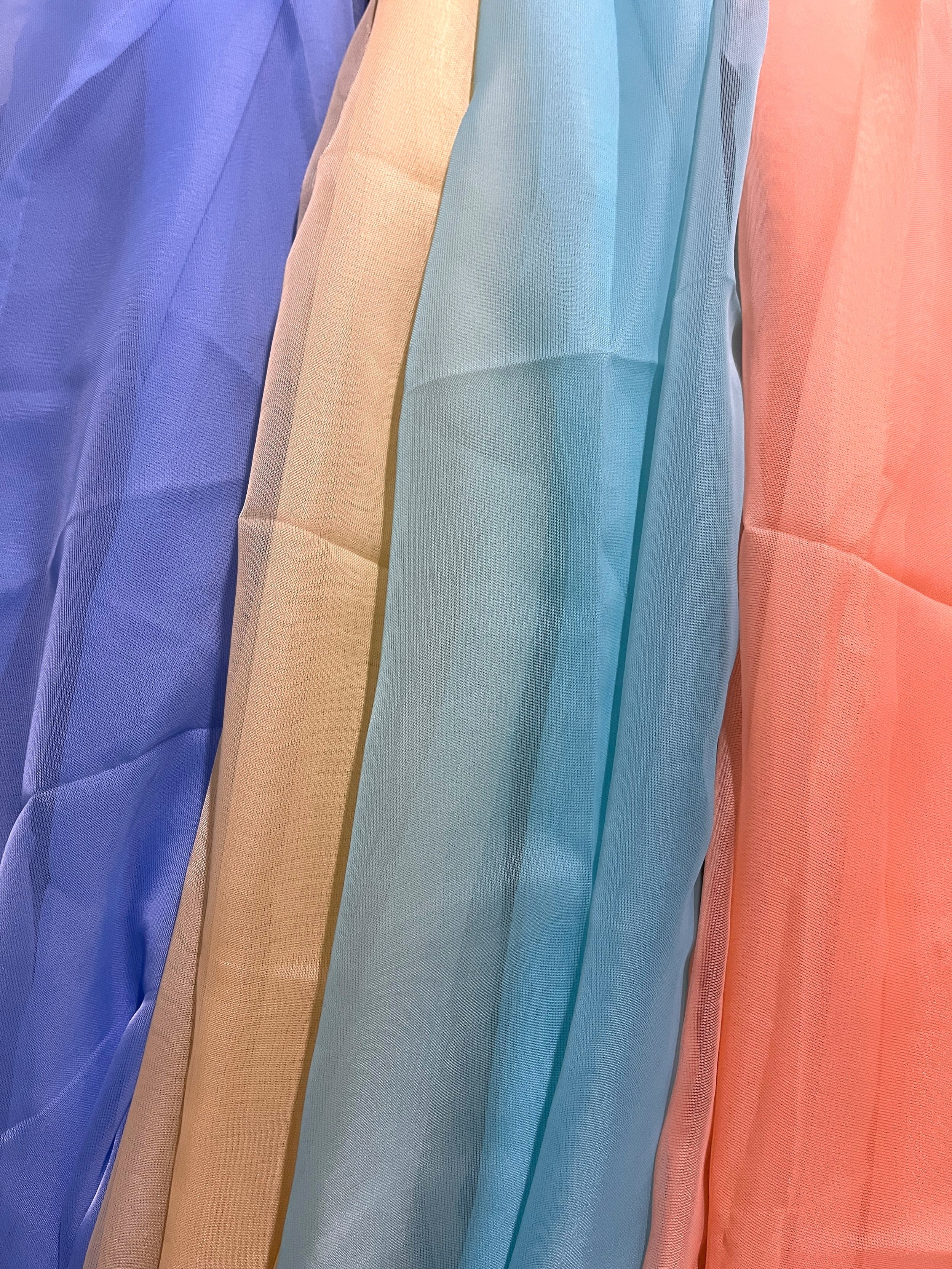 Multi-Colored Sheer Table Runners