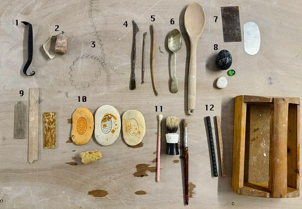 Pottery tool top tips from Jenny 