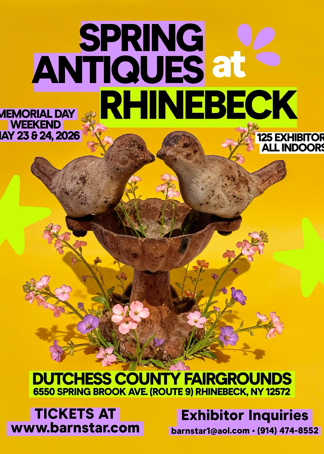 Spring Antiques in Rhinebeck Show day 1