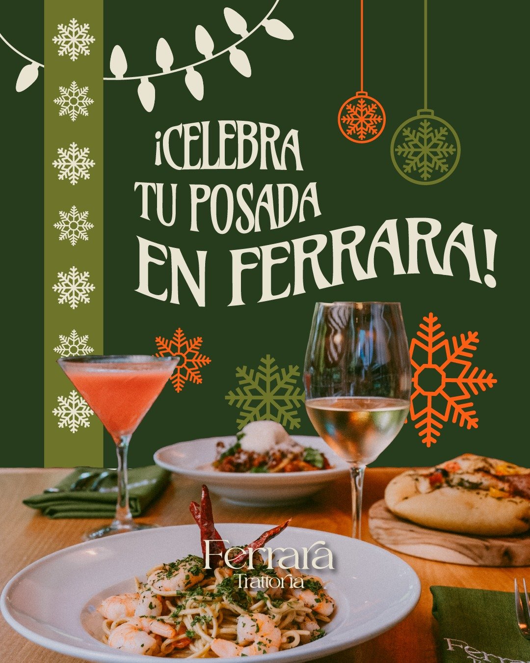 Posadas navideñas al estilo italiano