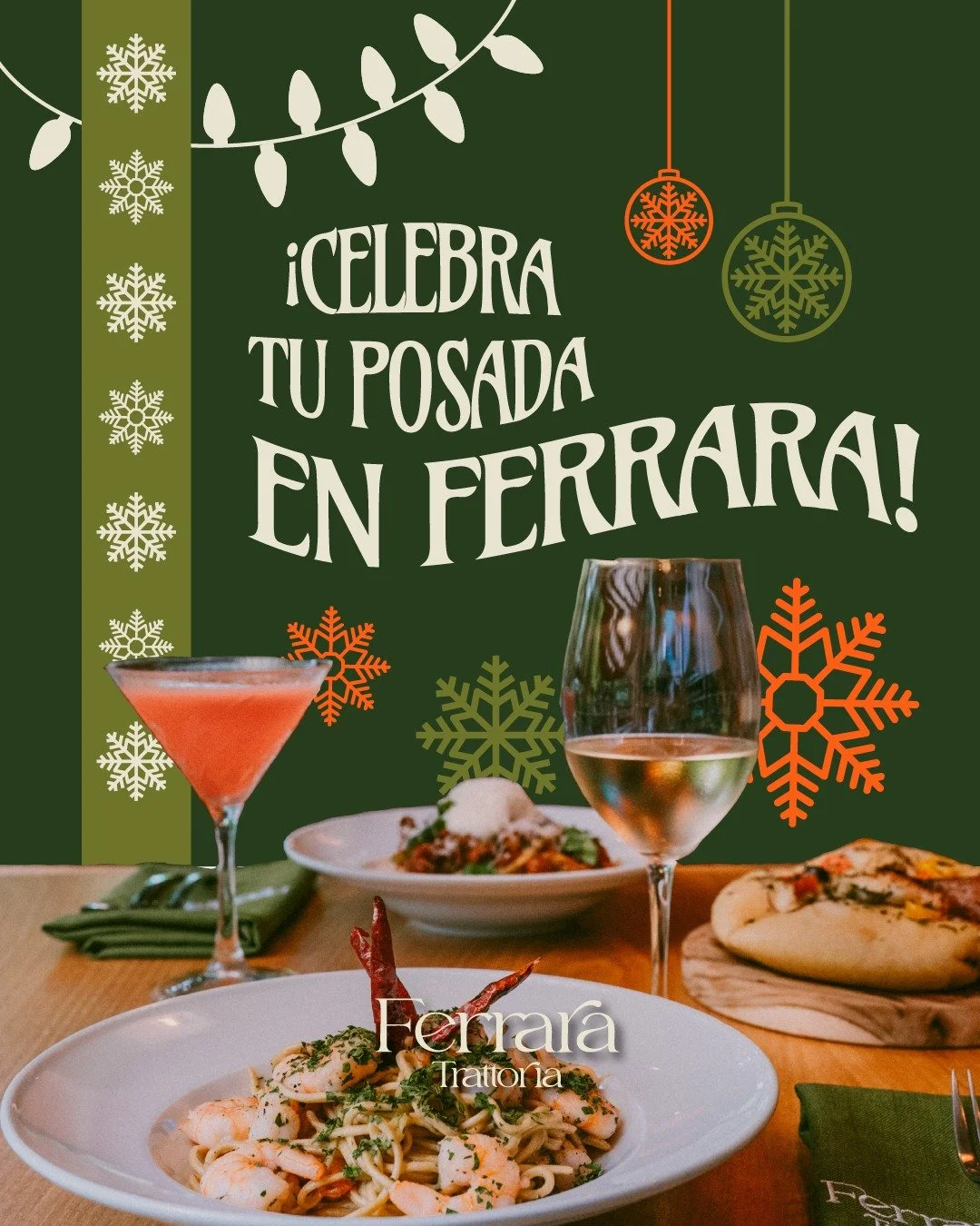 Promoción de posadas navideñas 2025