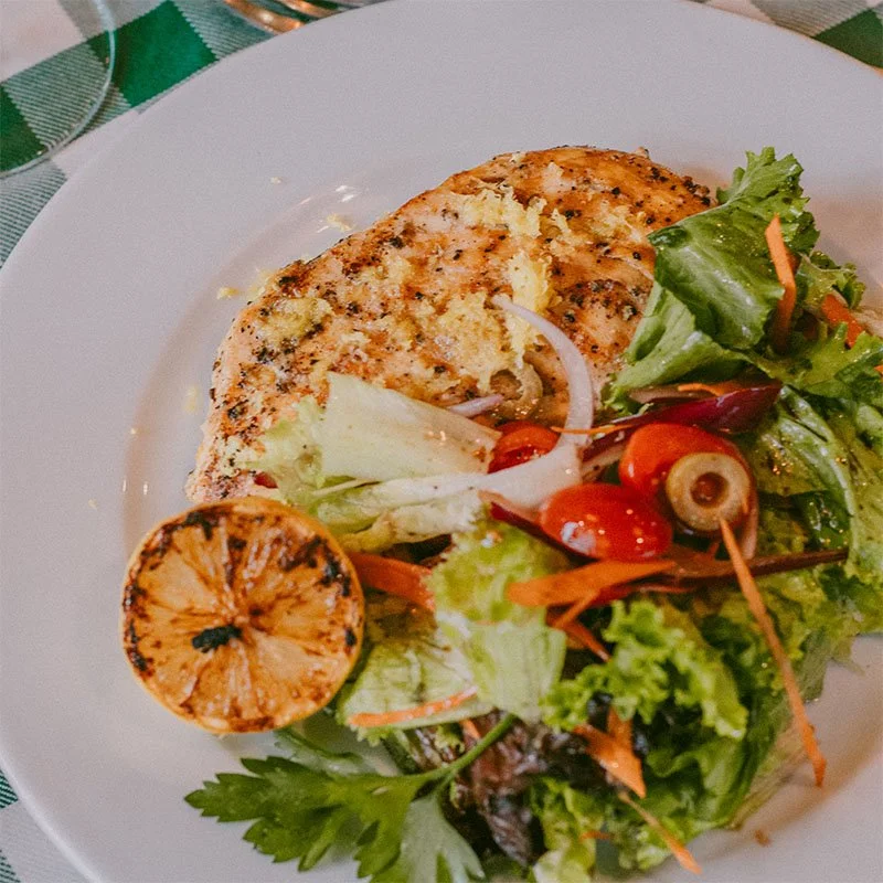 Pollo preparado como en Italia, en Guadalajara, Jalisco