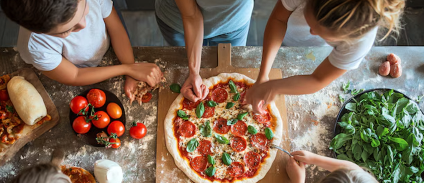 Family Cooking Class: Pizza Making & Fall Cupcake Decorating!
