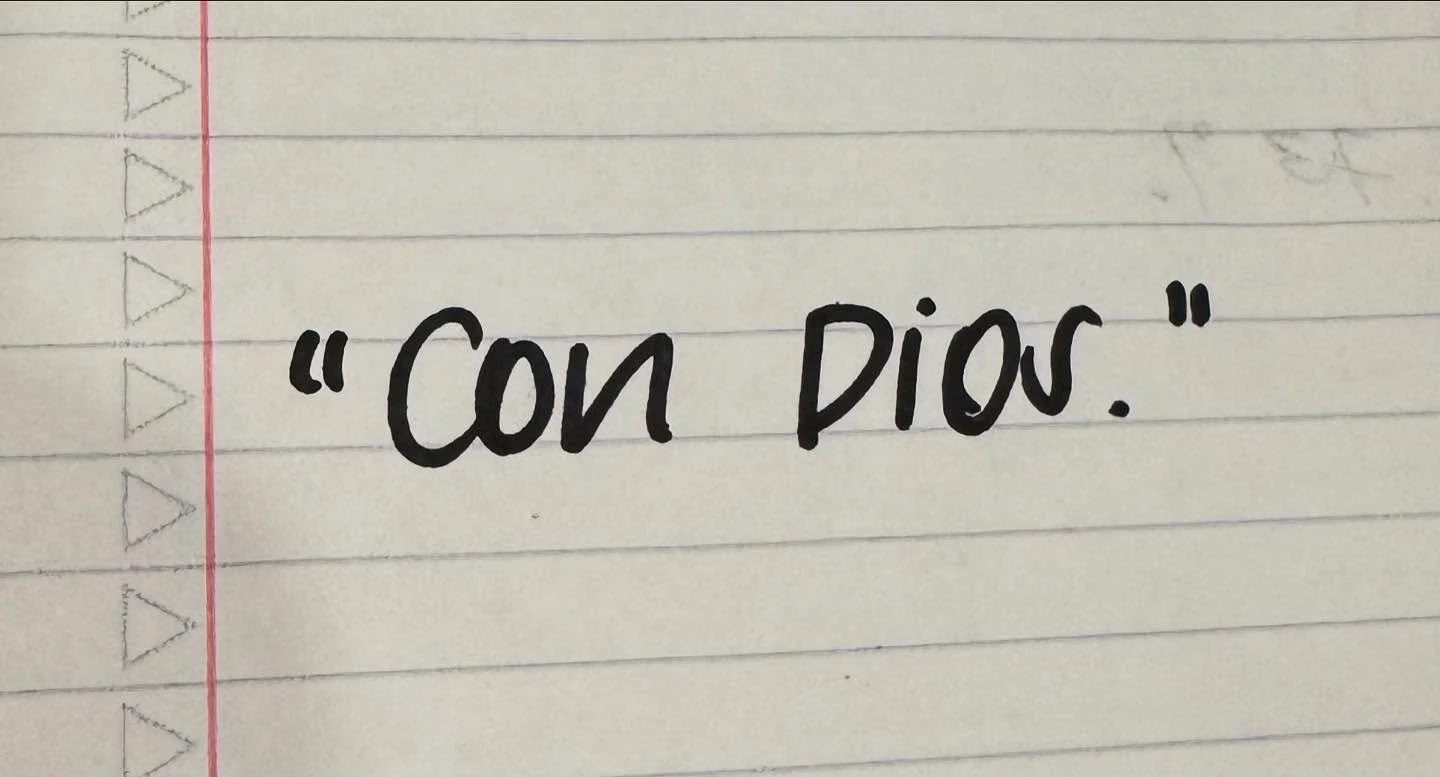 When words are medicine ❤️

I waddled my way to the front desk lobby at Columbia Hospital for mine and the baby's weekly check up. After the security guard checked me in, he looked at my belly, smiled and said, "Con Dios," as he handed me m