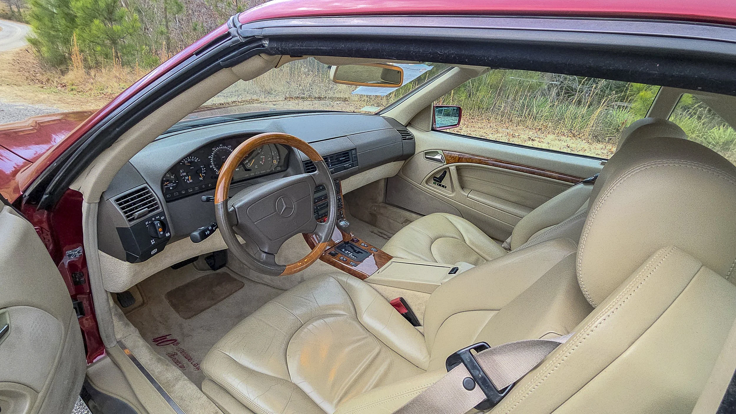 1997 Mercedes-Benz sl500 for sale in Mill Spring NC 40th anniversary roadster-19.jpg