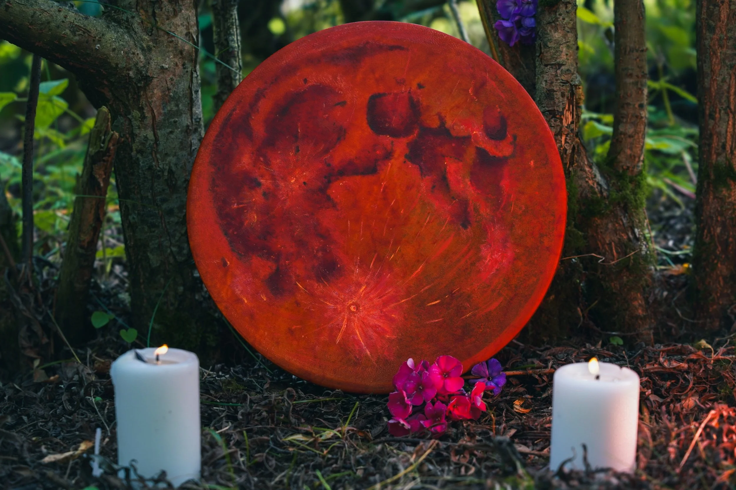 12" Blood Moon Drum