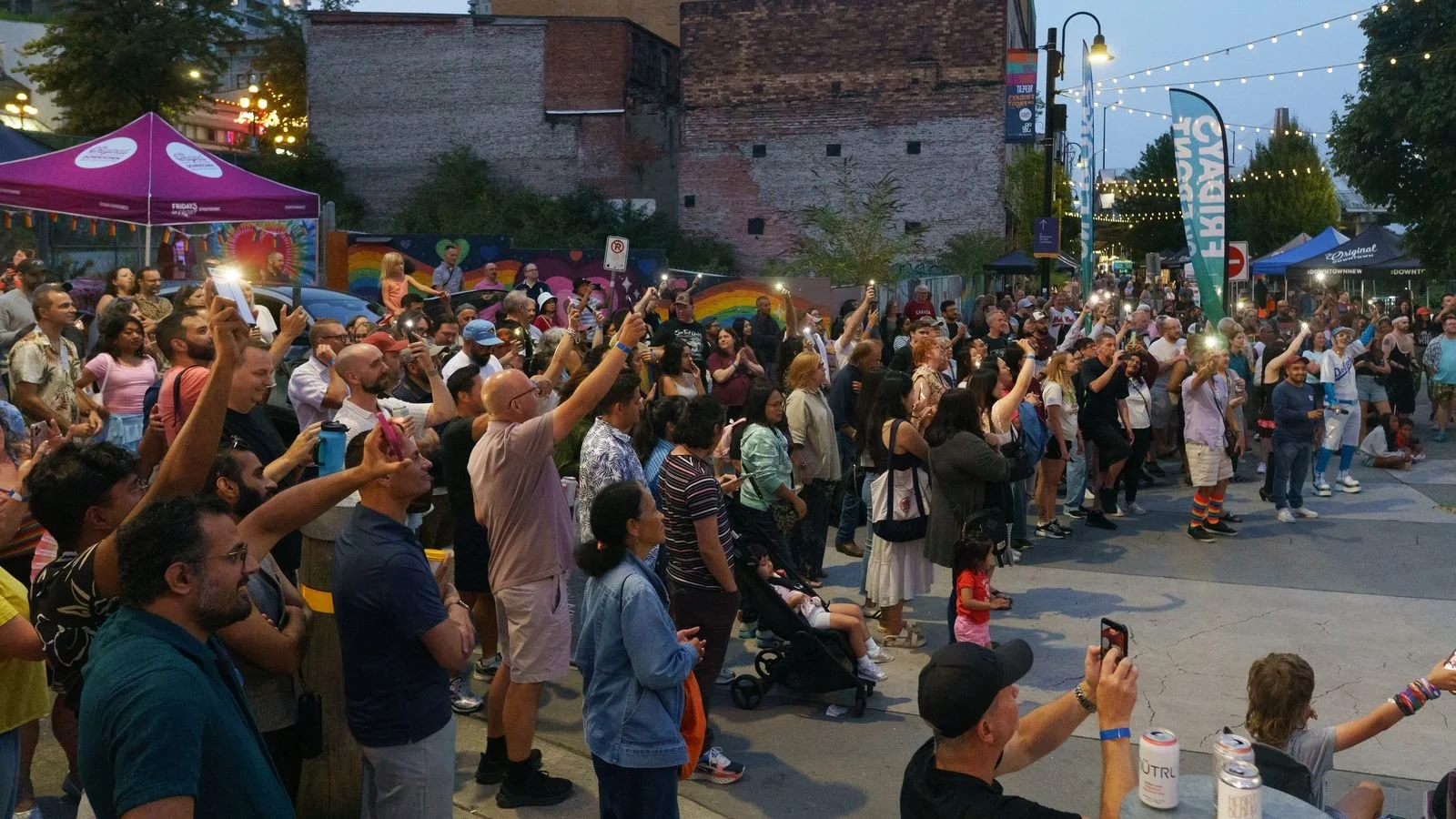 Pride Night Filled The Mews With Love, Joy &amp; Sparkling Representation!