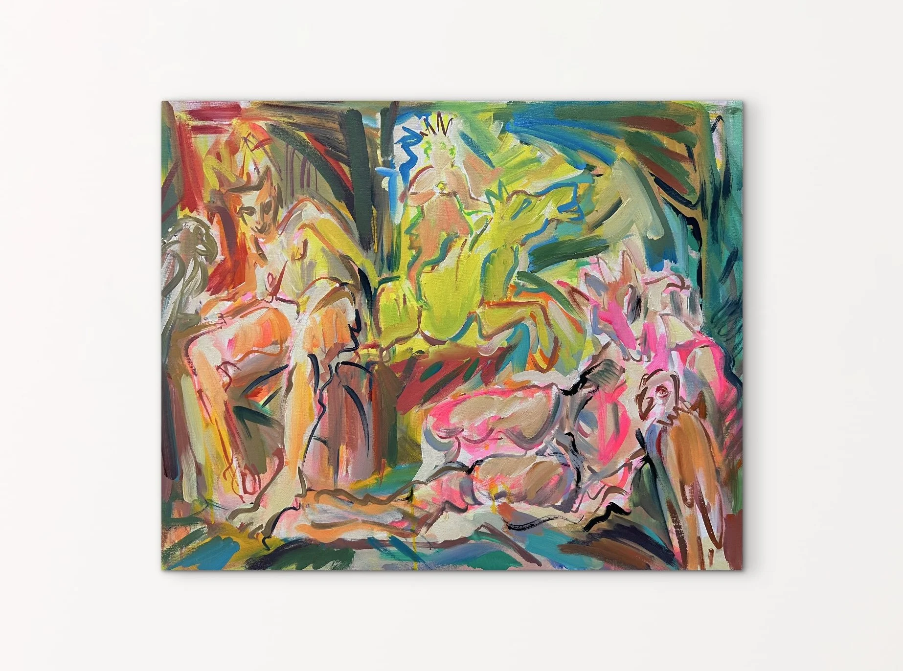 "Horse," 2026, acrylic & oil on canvas, 24" x 30"