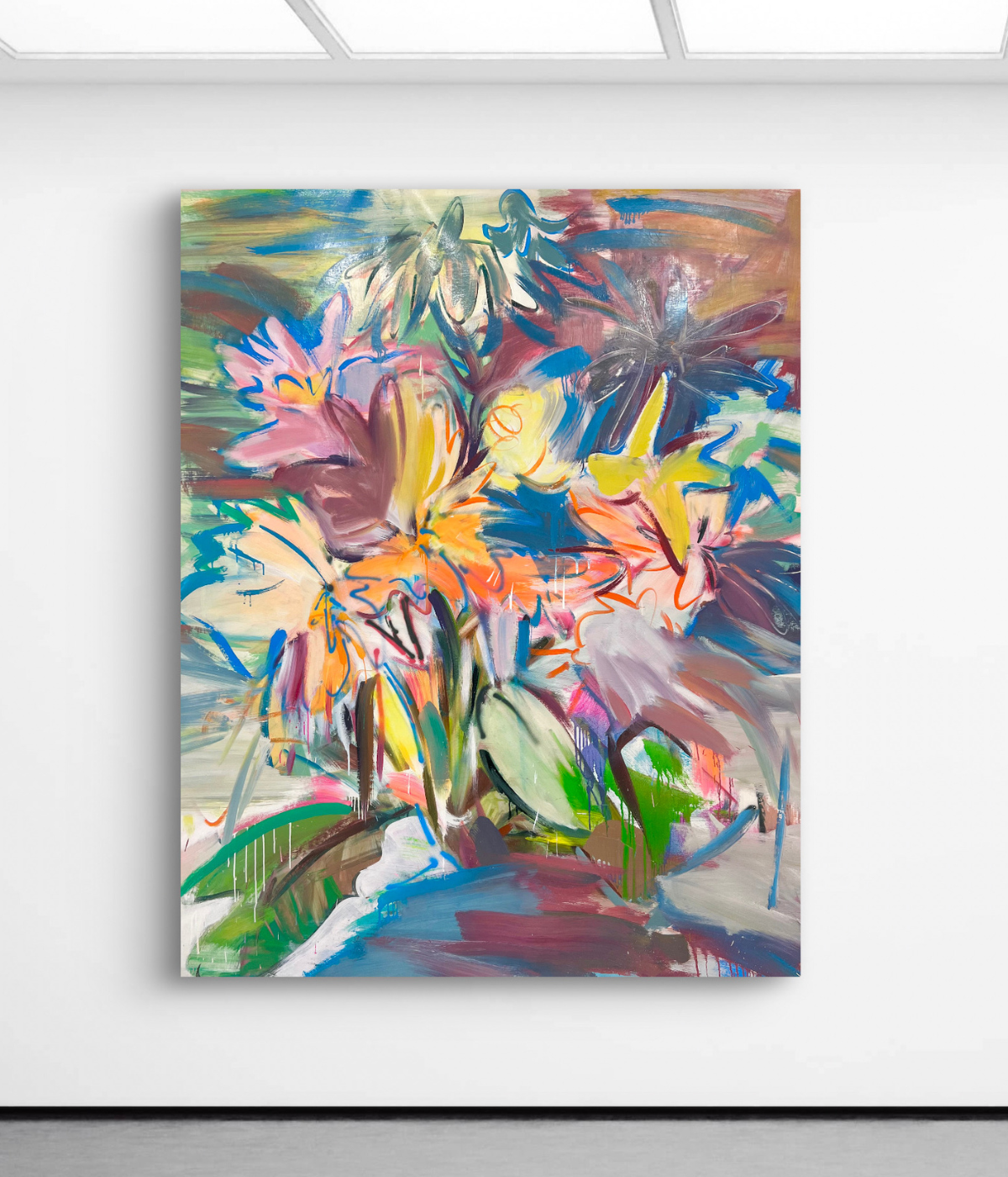 Verse, 2025 | oil on canvas, 68.25 x 54.5 in.