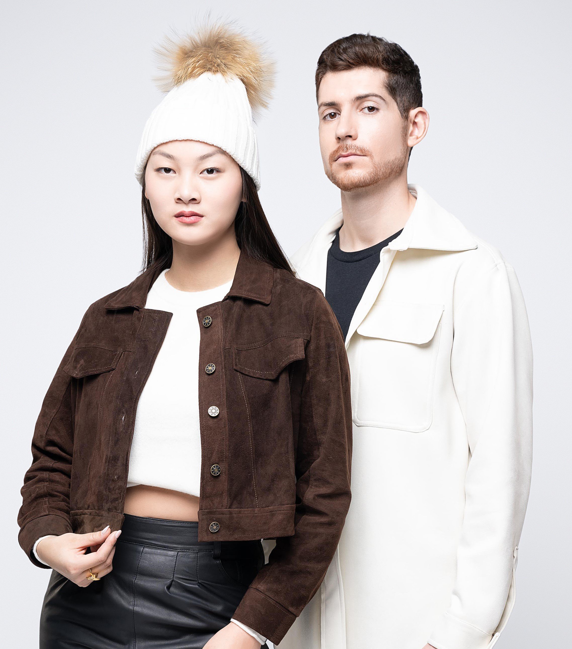 luxury cropped women's jacket