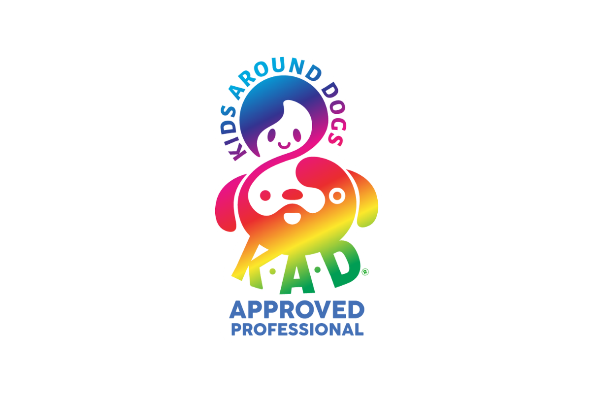 Kids Around Dogs Approved Professional logo