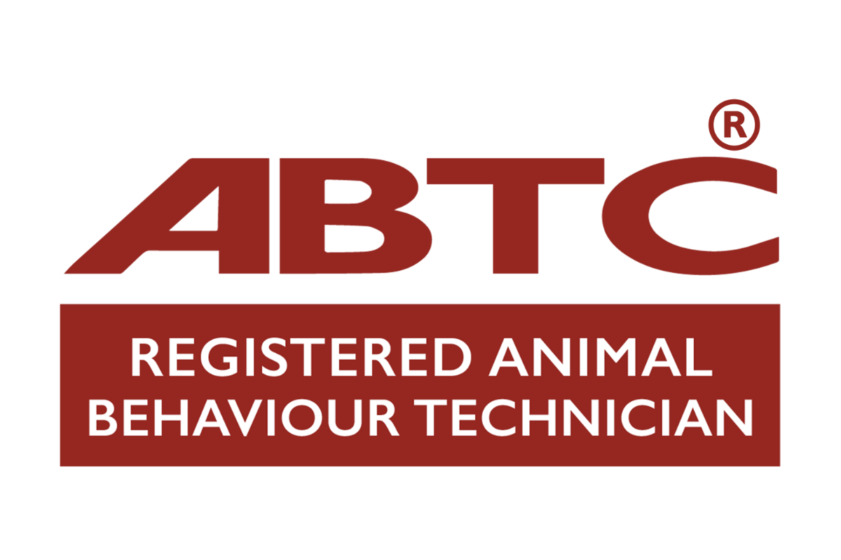 Registered animal behaviour technician with the animal behaviour and training council (ABTC)