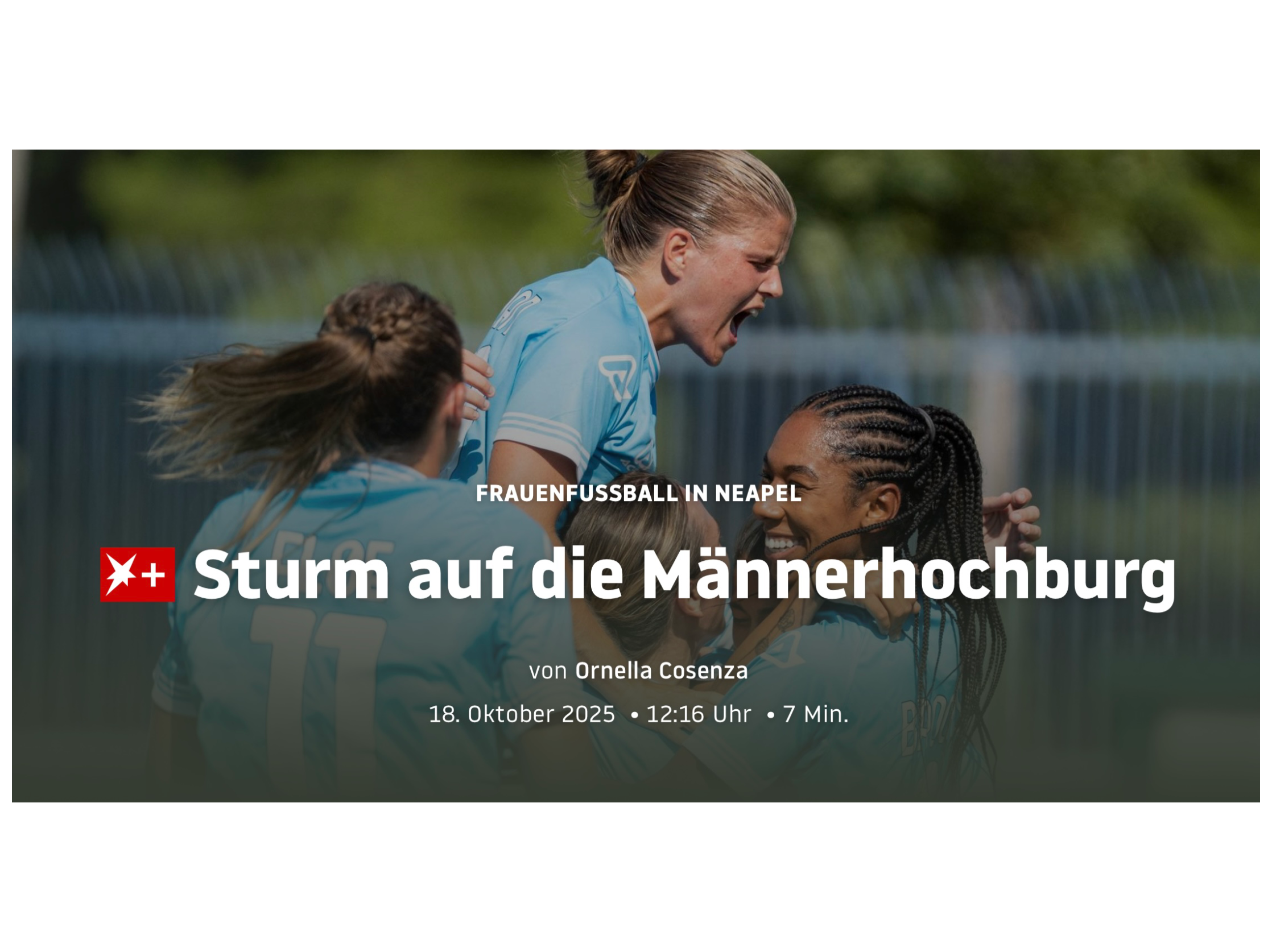 "Sturm auf die Männerhochburg",  stern