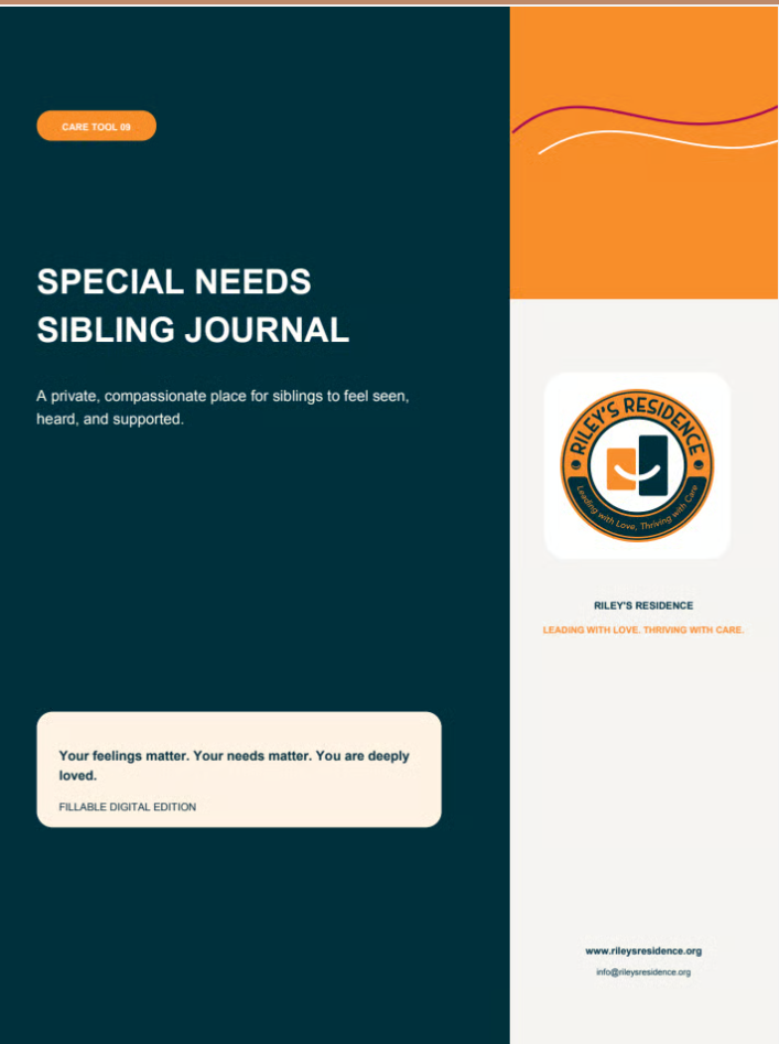 Special Needs Sibling Journal