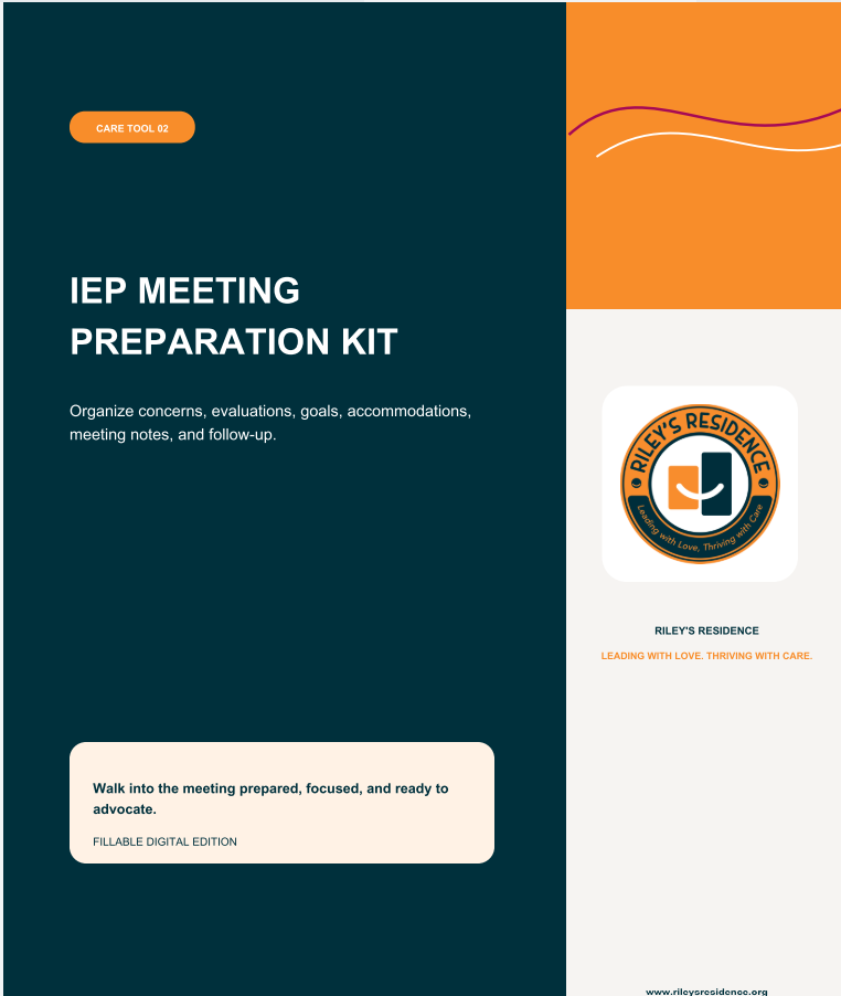 IEP Meeting Preparation Kit