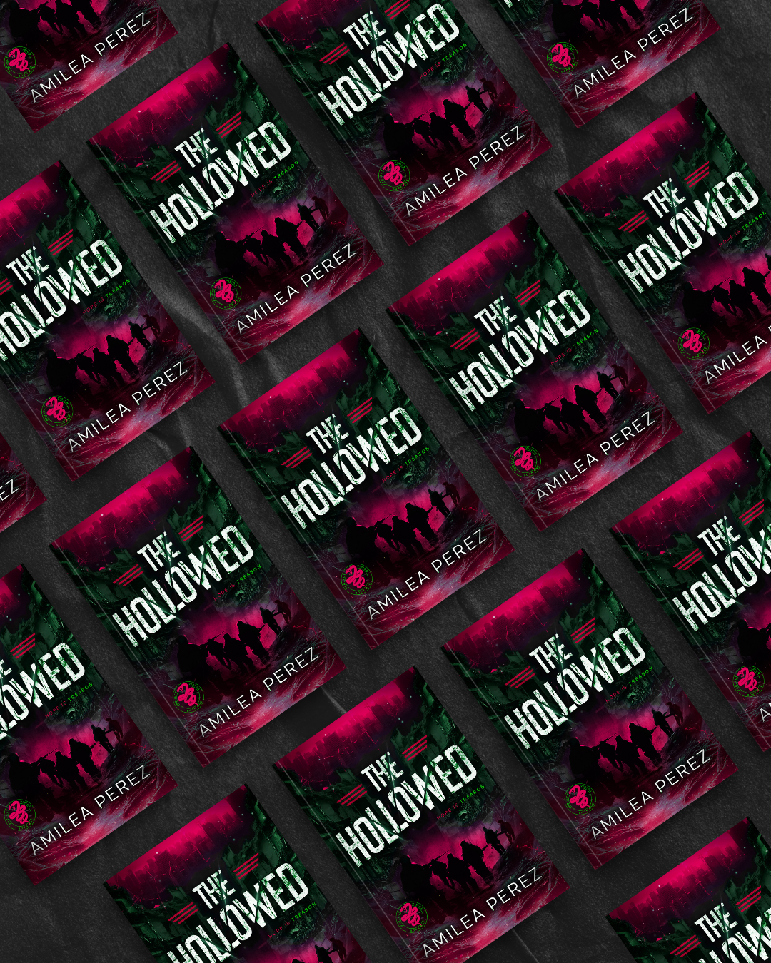 THE HOLLOWED — signed paperback