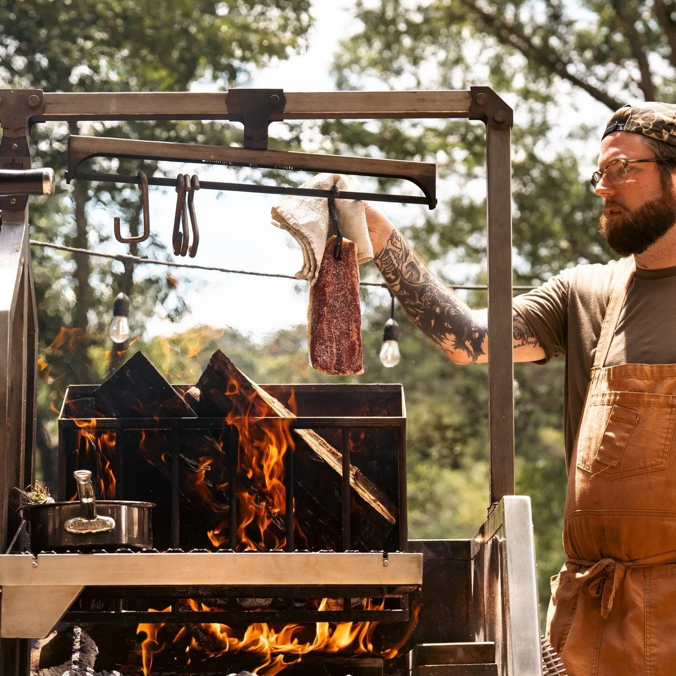 🔥 THE FIRE. THE CRAFT. THE MOMENT. 🔥

It starts with the chef.
Skill. Precision. Instinct.
But live fire is different.

It demands more, and gives more back.
Control of heat.
Control of fuel.
Control of flavor.

That&rsquo;s where we come in.
We do