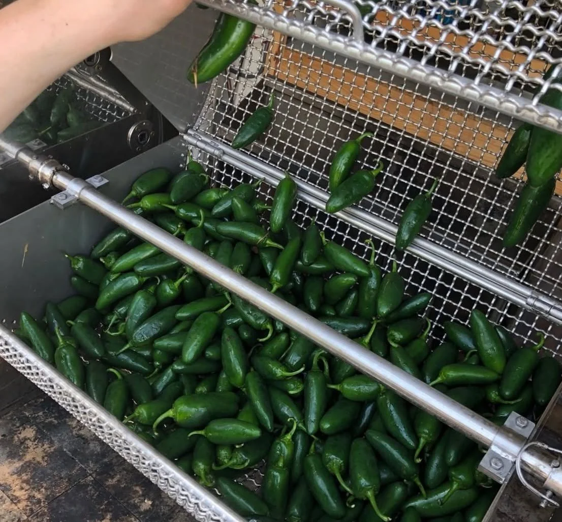 Stop turning peppers one by one.
This cage does it for you.
Even heat.
Consistent results.
Zero wasted time.
That&rsquo;s what real equipment should do.

Let&rsquo;s design your fire setup. DM us.

#grillsbydemant #solidfuelgrill #peruvianrotisserie 