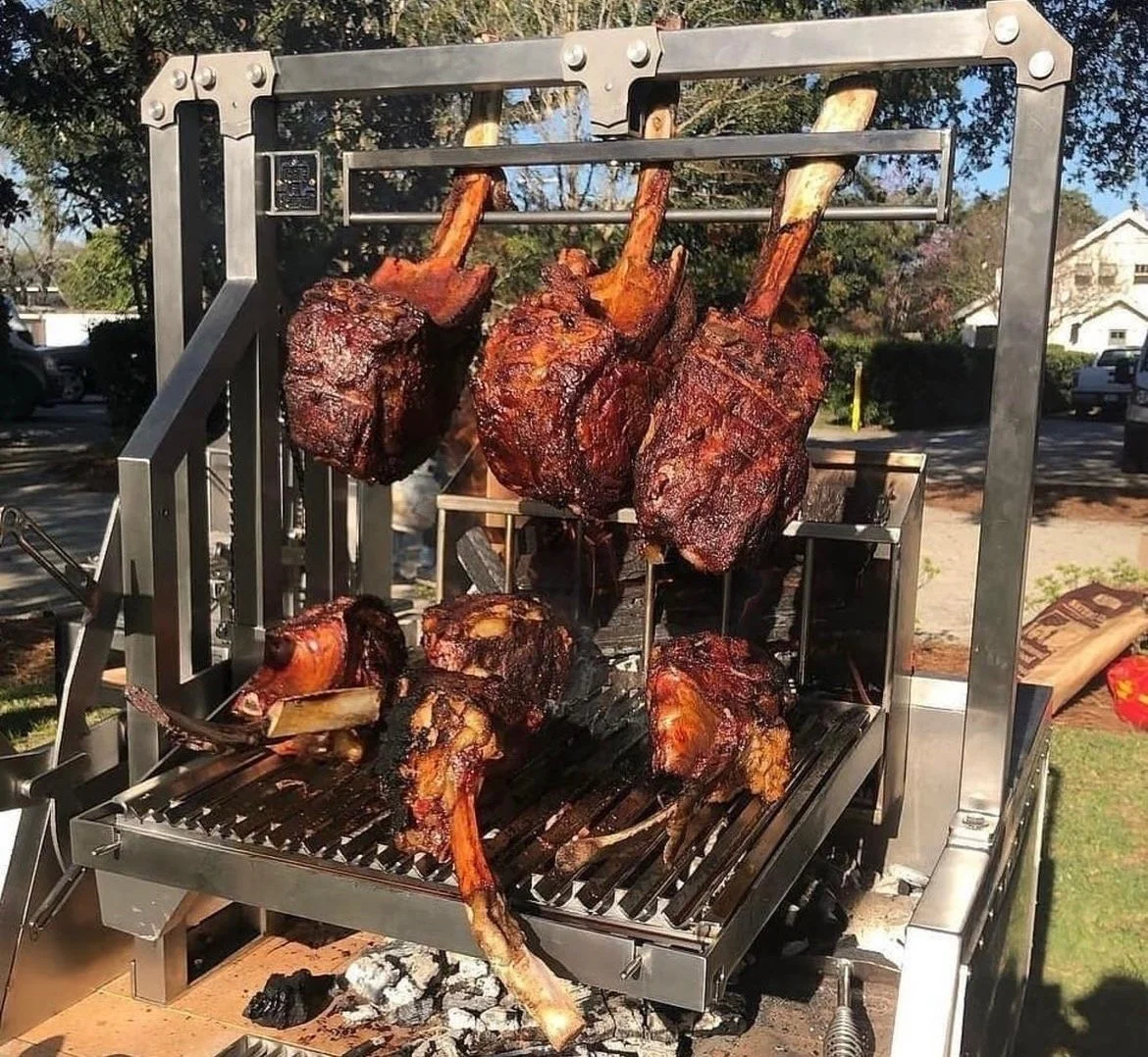 Hang the bone. Work the coals. Let the fire decide.

This isn&rsquo;t about grilling.
It&rsquo;s about control.

We build systems for cooks who take fire seriously.

#grillsbydemant #livefirecooking #solidfuelcooking #grillswivel #grilledsteak #tomah