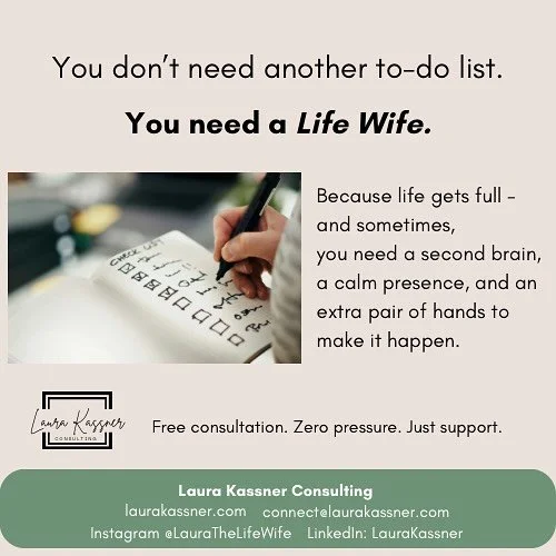 We all have that moment &ndash; staring at the endless lists wishing someone would help make it all happen. That&rsquo;s where I come in. ❤️

Think of me as part project manager, part, personal concierge, part friend who&rsquo;s just really good at m