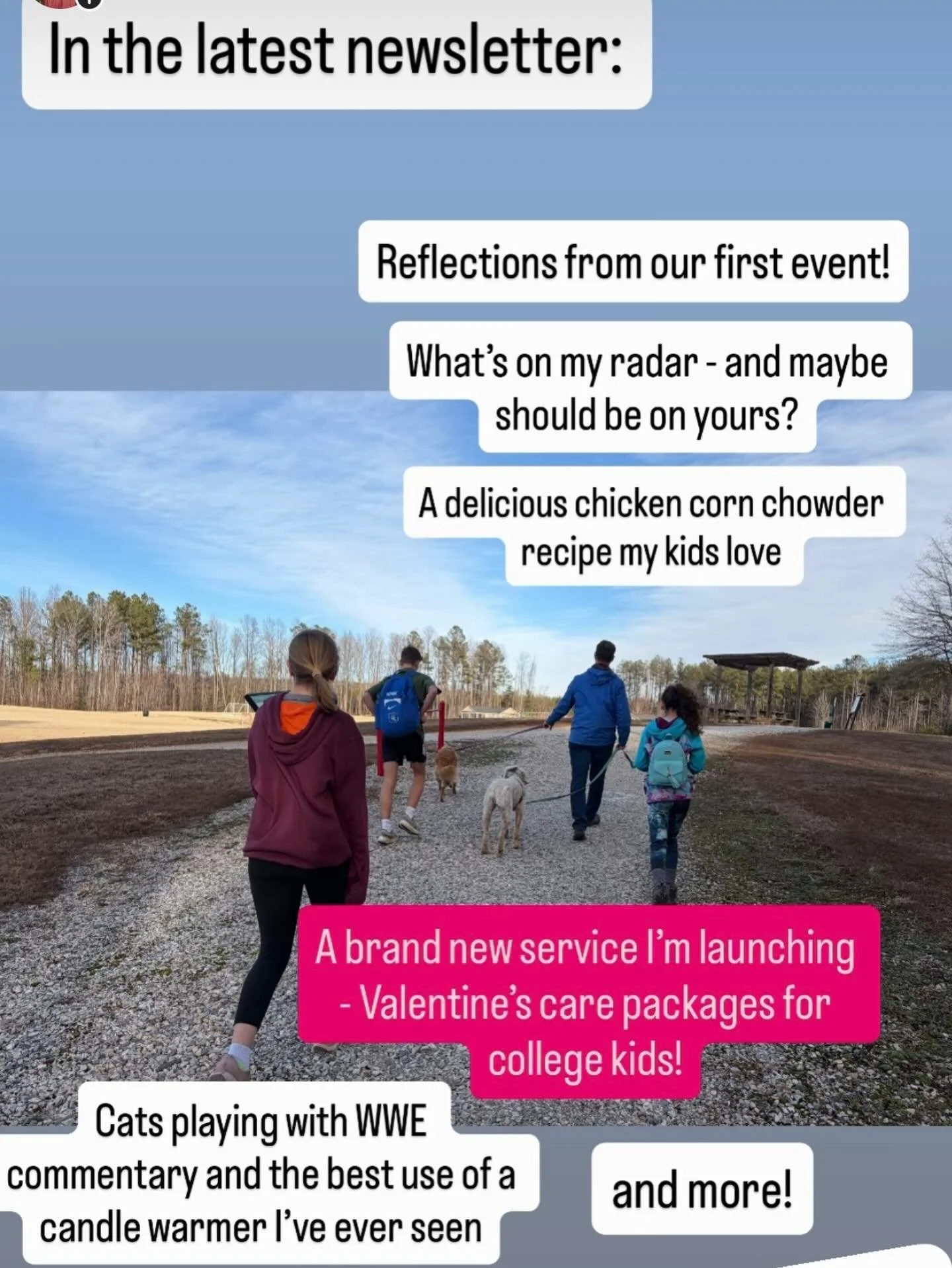 The latest edition goes out this week and it&rsquo;s my favorite issue to date! Subscribers will be first to learn about a new product offering, perfect for busy parents of college kiddos. Go to the website (laurakassner.com) and click on newsletter 