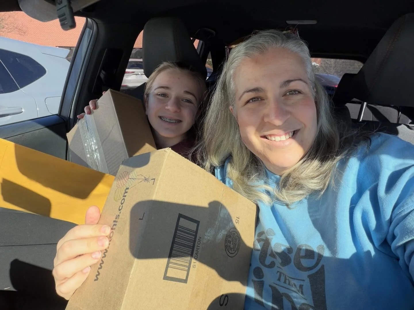 Brought one of my sweeties along this weekend to get the Valentine&rsquo;s care packages in the mail. I&rsquo;m trying not to think about how fast time is flying and how I&rsquo;ll be prepping care packages for her before I know it. #laurathelifewife